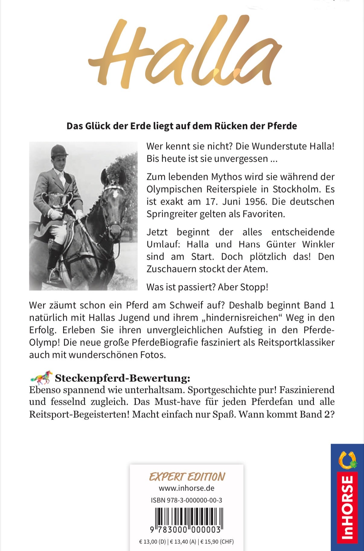 HALLA oder: Aufs richtige Pferd gesetzt?